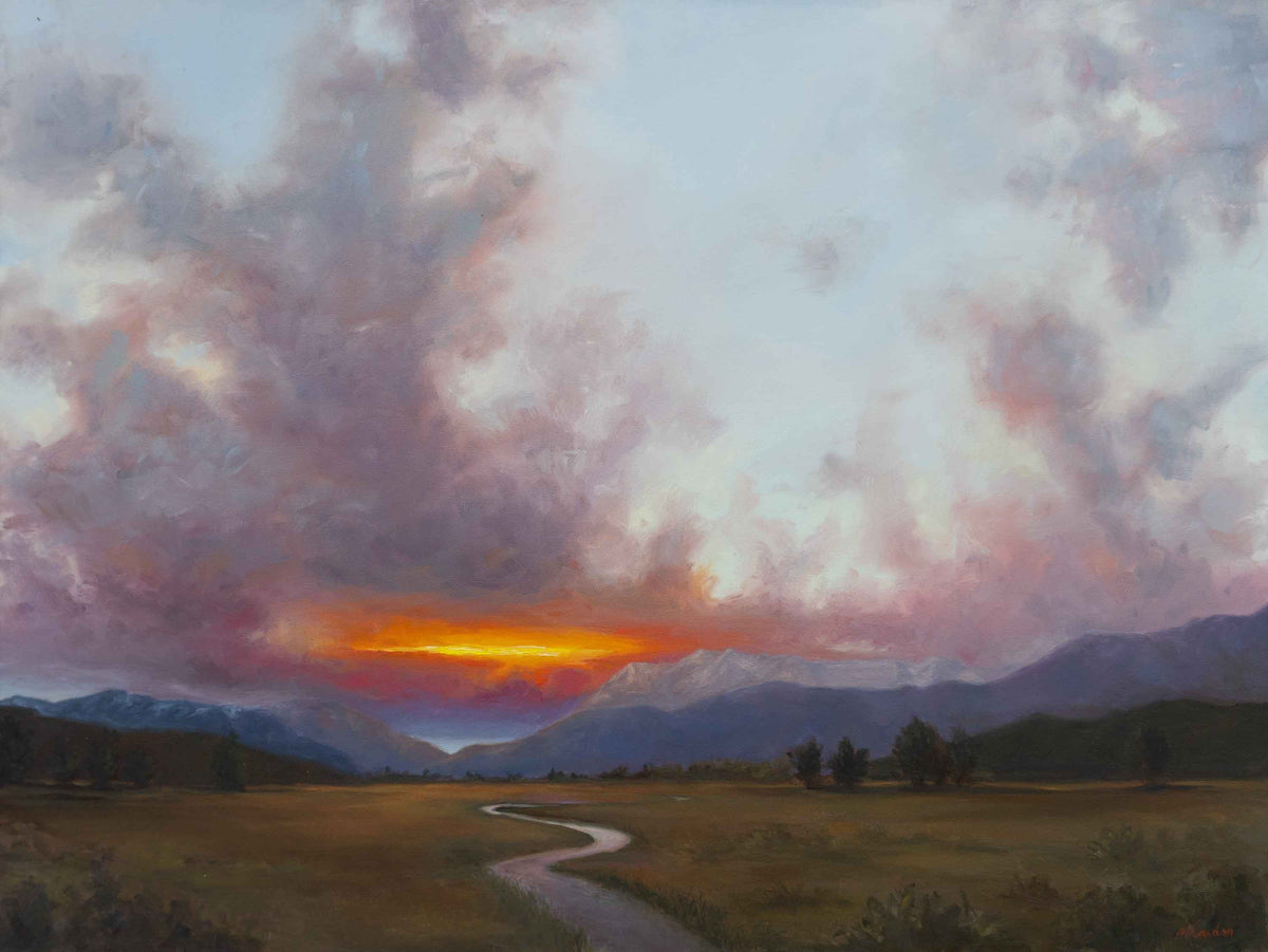 Heber Valley Sky Print