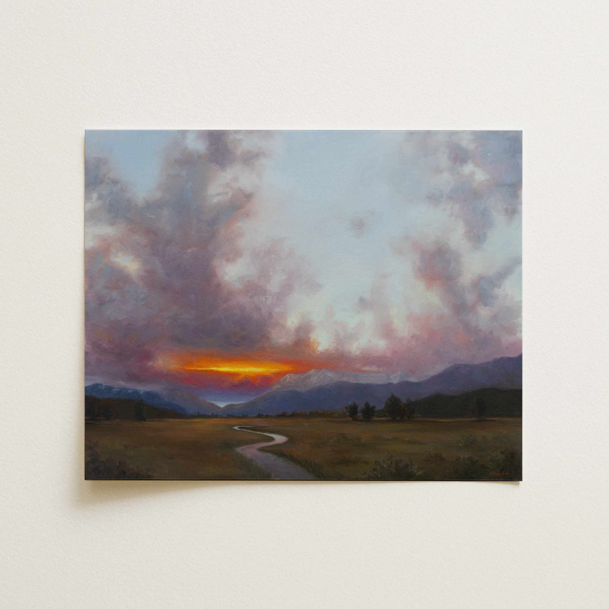 Heber Valley Sky Print